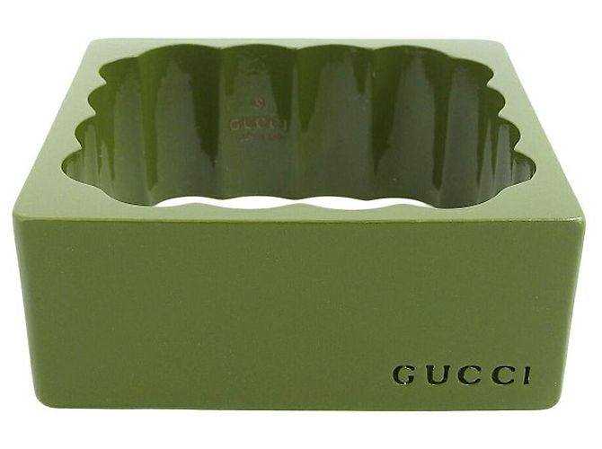 Bracciale M Verde Oliva di Gucci - vista 2