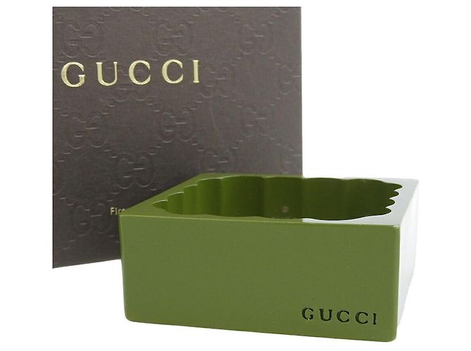 Bracciale M Verde Oliva di Gucci - vista 6