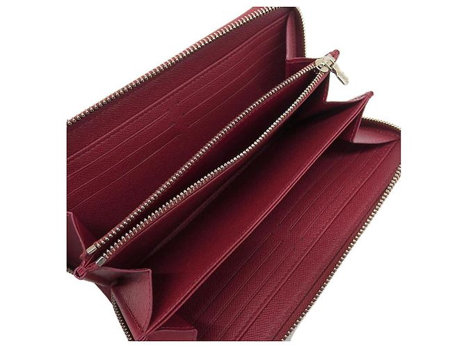 Cartera Zippy Epi Louis Vuitton M61858 Roja Fucsia - vista 3