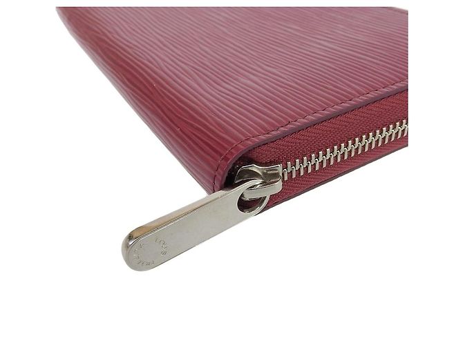 Cartera Zippy Epi Louis Vuitton M61858 Roja Fucsia - vista 5