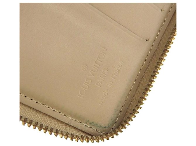 Cartera Bloom Monogram Vernis Louis Vuitton M91015 Beige - vista 8