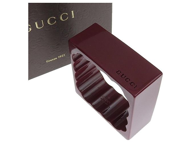 Bracciale Gucci Rosso Vino Taglia M - vista 2
