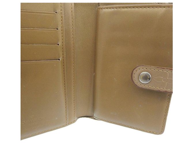 Cartera Monogram Mat Louis Vuitton M65157 Beige - vista 9