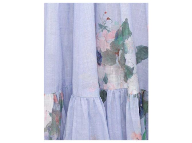 Zimmermann Everley Resort Kleid 2025 Hellblau - Ansicht 5