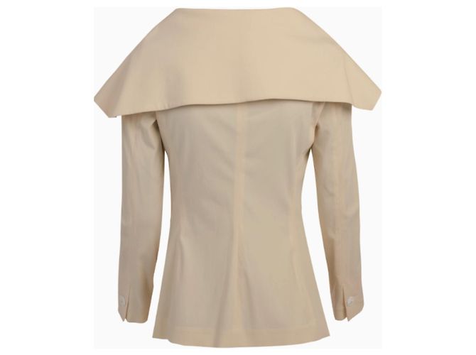 Jean Paul Gaultier Ecru-Jacke Circa 2008 Roh - Ansicht 2