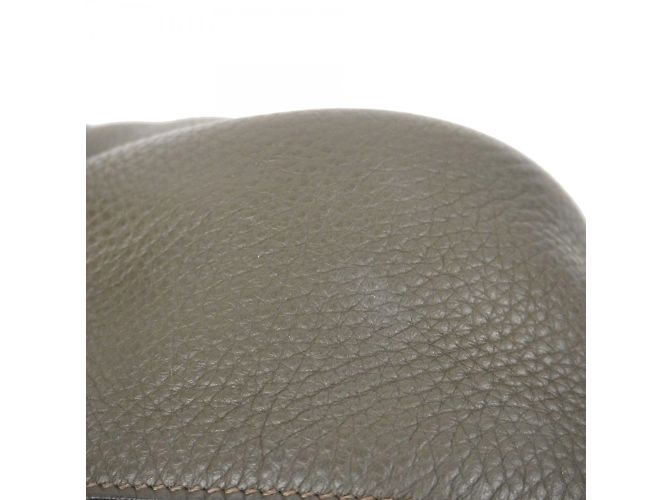 Hermès Borsa Tote Hermes Victoria 43 in verde oliva - vista 13