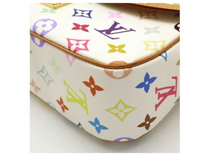 Louis Vuitton Monogram Multicolore Sologne Shoulder Bag White Multiple colors - view 4