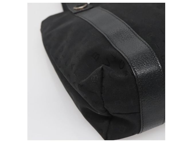 Bulgari Borsa Tote BVLGARI Logo Mania in tela nera e argento autentica bs27433 - vista 16