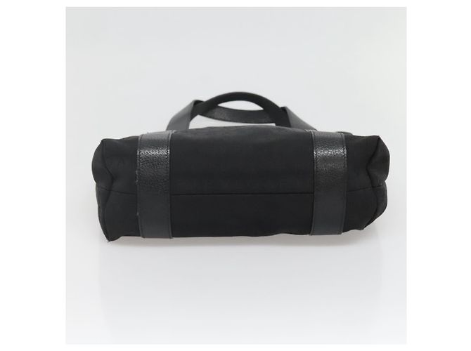 Bulgari Borsa Tote BVLGARI Logo Mania in tela nera e argento autentica bs27433 - vista 5