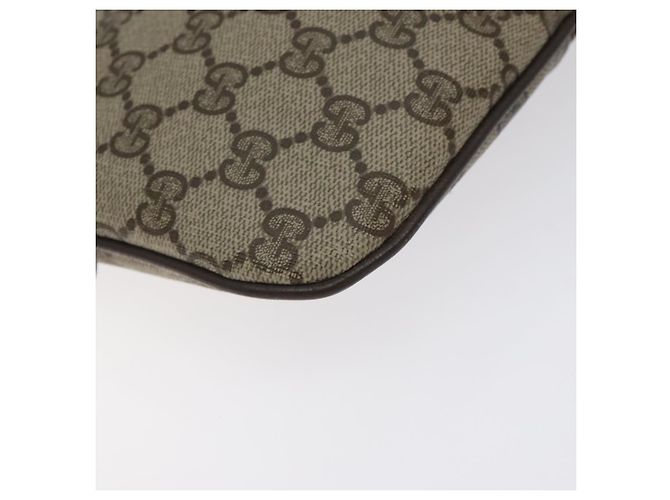GUCCI GG Supreme Web Sherry Line Borsa a Spalla PVC Beige 004 02 047 Auth BA3428 - vista 15