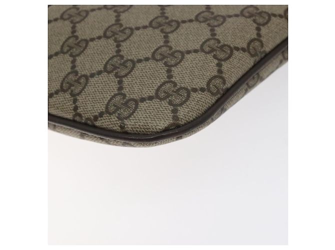 GUCCI GG Supreme Web Sherry Line Borsa a Spalla PVC Beige 004 02 047 Auth BA3428 - vista 16