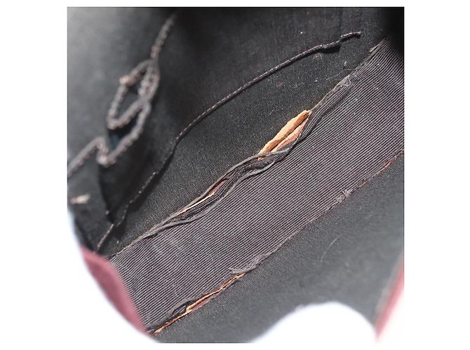 Bolsa de Ombro SAINT LAURENT em Camurça Marrom Auth BA3599 - vista 11
