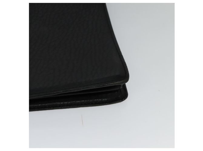 Autre Marque Burberrys Aktentasche aus schwarzem Leder mit goldenen Akzenten Auth bs26949 - Ansicht 15