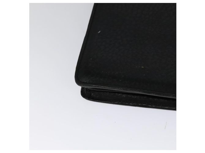 Autre Marque Burberrys Aktentasche aus schwarzem Leder mit goldenen Akzenten Auth bs26949 - Ansicht 16