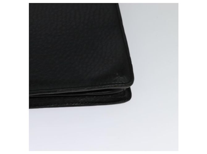 Autre Marque Burberrys Aktentasche aus schwarzem Leder mit goldenen Akzenten Auth bs26949 - Ansicht 17
