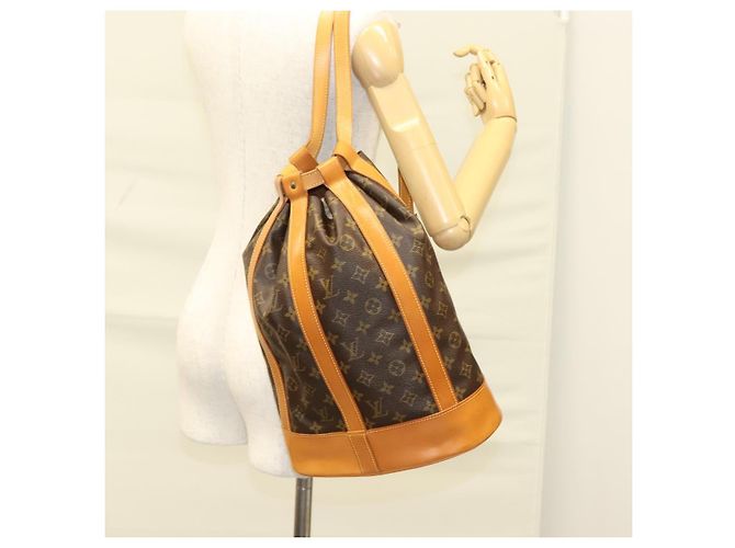 LOUIS VUITTON Borsa a Spalla Monogram Randonnee PM M42243 LV Auth PP714 Monogramma - vista 19