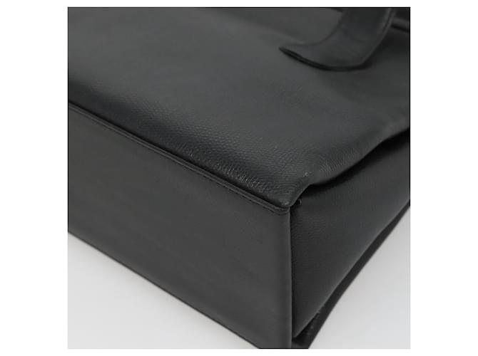 Borsa MCM in pelle nera e oro Auth BA3459 Nero D'oro - vista 15