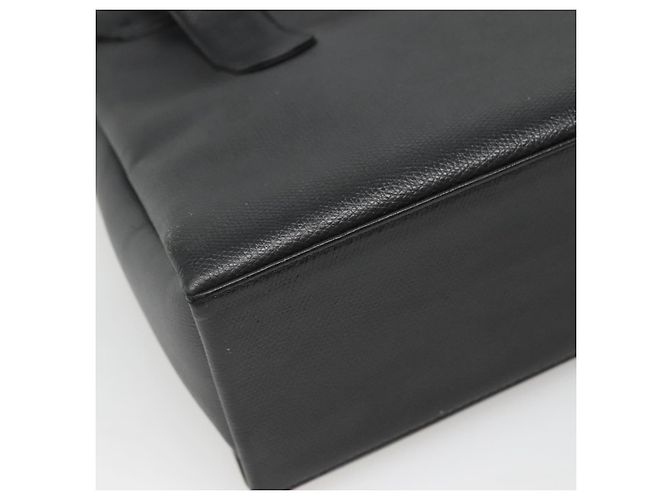 Borsa MCM in pelle nera e oro Auth BA3459 Nero D'oro - vista 16