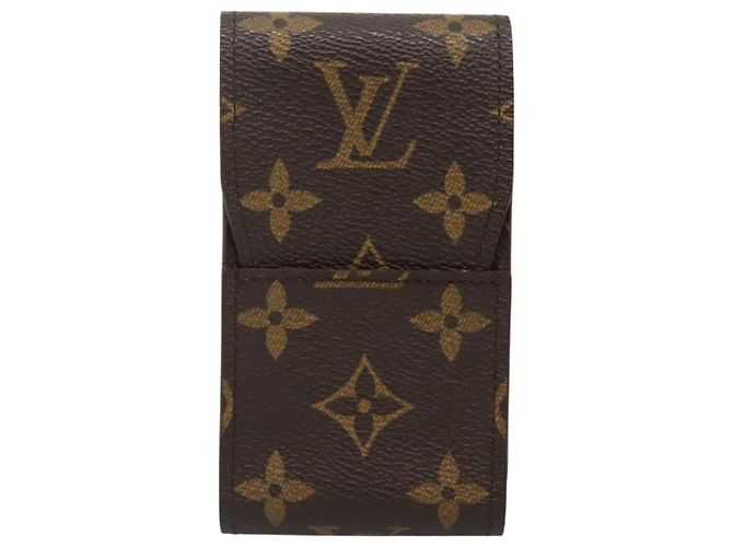 LOUIS VUITTON Monogram Etui cigarrillo Estuche para cigarrillos M63024 LV Auth 130525 - vista 13