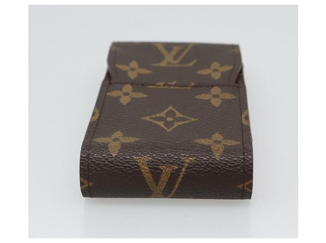 LOUIS VUITTON Monogram Etui cigarrillo Estuche para cigarrillos M63024 LV Auth 130525 - vista 6