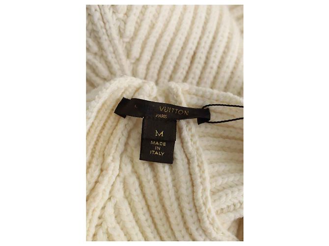 Louis Vuitton Jersey de lana blanco - vista 5