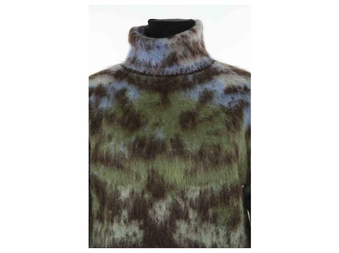 Louis Vuitton Suéter de algodão caqui - vista 2