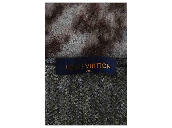 Louis Vuitton Suéter de algodão caqui - vista 5
