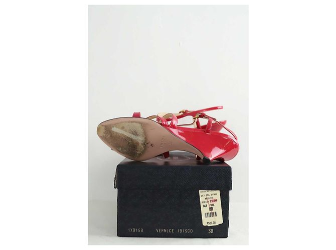 Prada Tacchi in vernice Rosa - vista 6