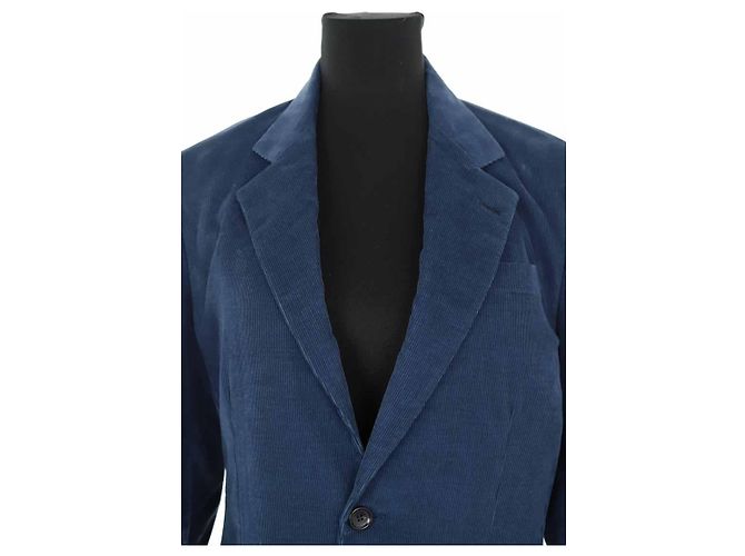 Louis Vuitton Giacca in cotone Blu - vista 2
