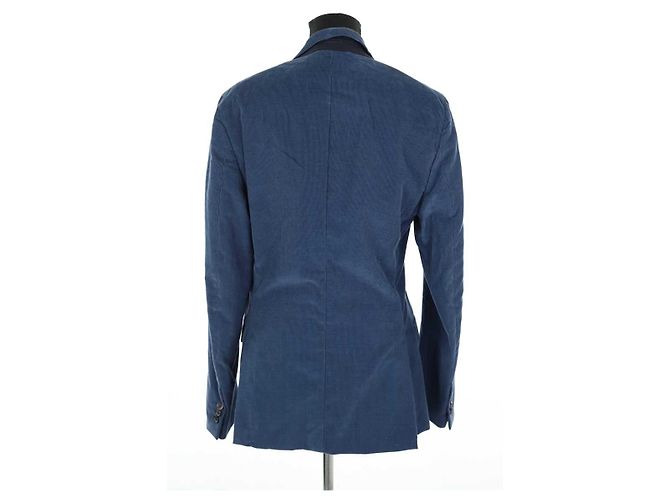 Louis Vuitton Giacca in cotone Blu - vista 4