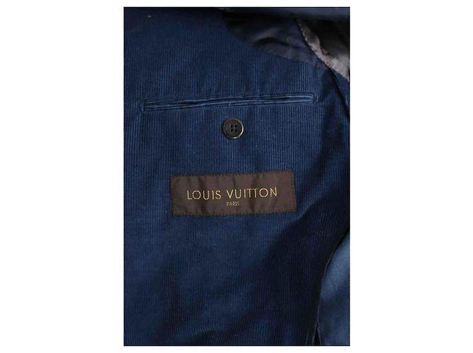 Louis Vuitton Giacca in cotone Blu - vista 5