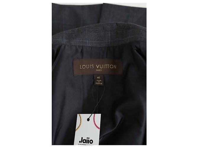 Louis Vuitton Blazer de lana Gris - vista 5