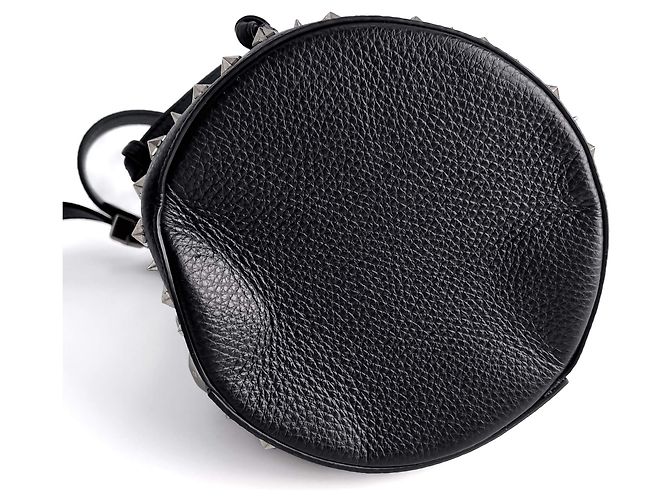 Philipp Plein Borsa a spalla in pelle con borchie nera Nero - vista 8