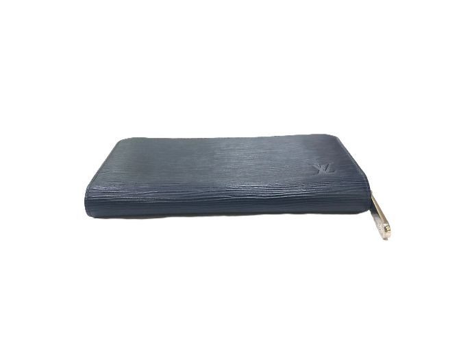 Cartera larga de cuero Epi Louis Vuitton Azul - vista 3