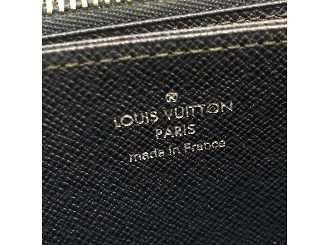 Cartera larga de cuero Epi Louis Vuitton Azul - vista 9
