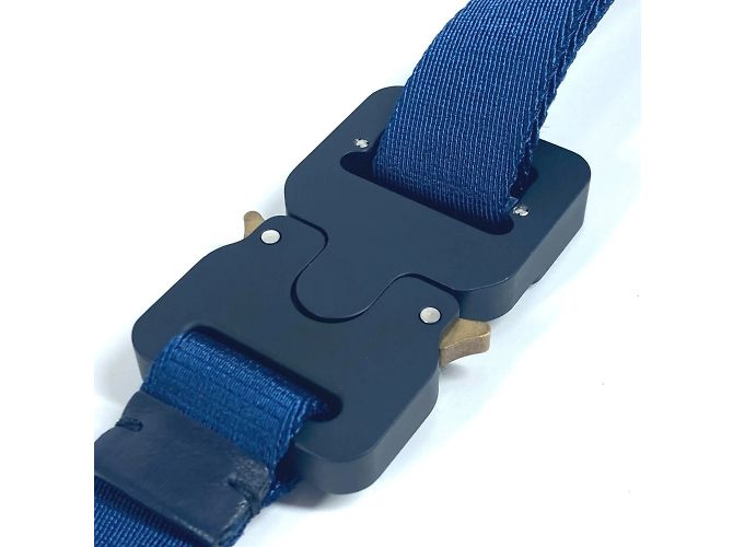 Christian Dior Navy Canvas Belt - view 5