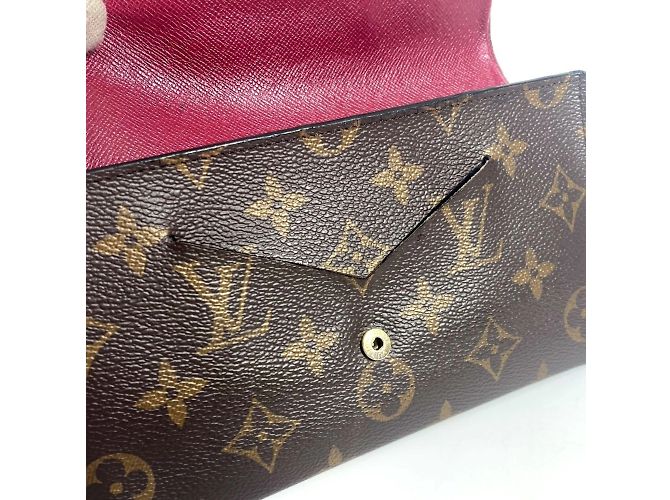 Portafoglio Lungo Jeanne Monogramma Louis Vuitton Marrone Rosa - vista 16