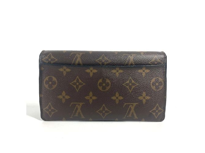 Portafoglio Lungo Jeanne Monogramma Louis Vuitton Marrone Rosa - vista 2
