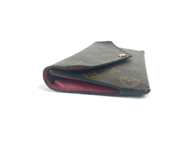 Portafoglio Lungo Jeanne Monogramma Louis Vuitton Marrone Rosa - vista 4