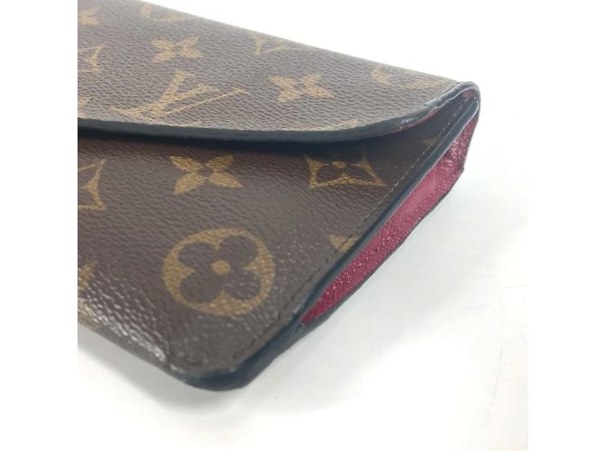 Portafoglio Lungo Jeanne Monogramma Louis Vuitton Marrone Rosa - vista 5