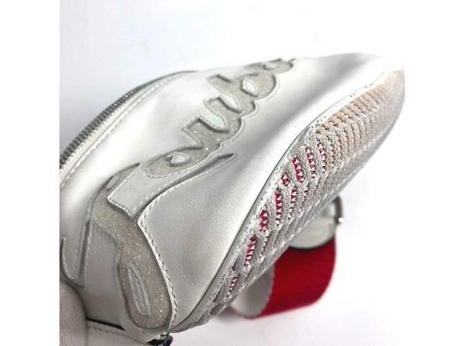 Borsa in rete con logo Marie Jane di Christian Louboutin - vista 12