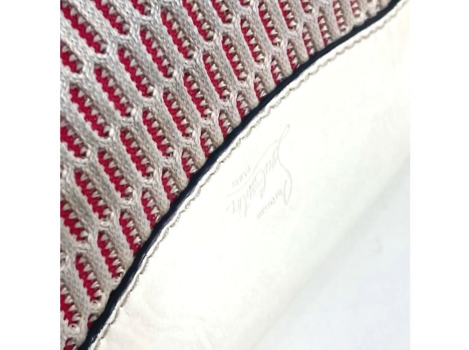 Borsa in rete con logo Marie Jane di Christian Louboutin - vista 8
