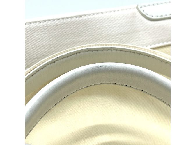 Balenciaga 339933 Borsa Cabas S Navy Bianco - vista 17