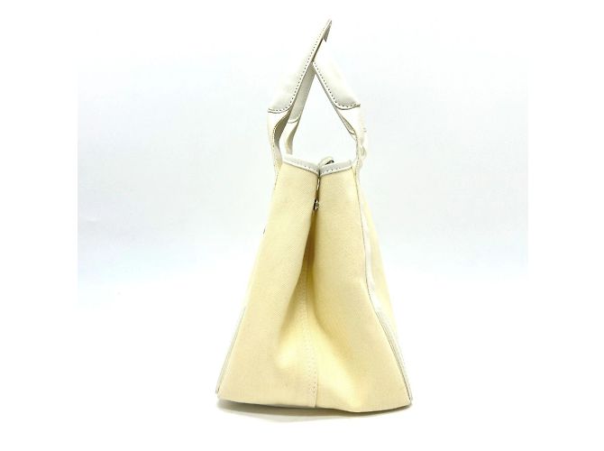 Balenciaga 339933 Borsa Cabas S Navy Bianco - vista 3