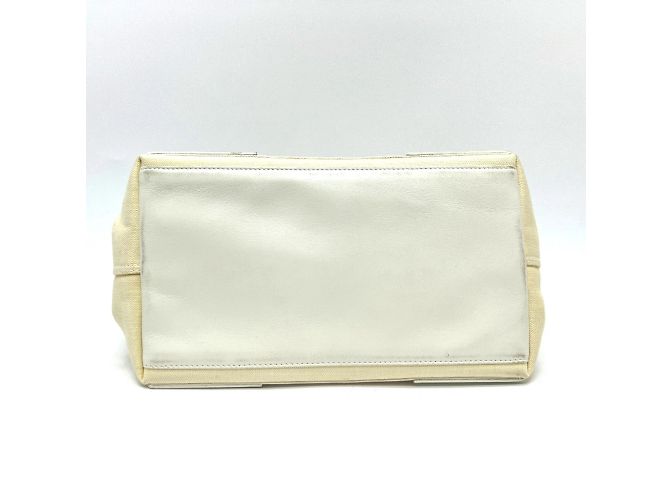 Balenciaga 339933 Borsa Cabas S Navy Bianco - vista 5