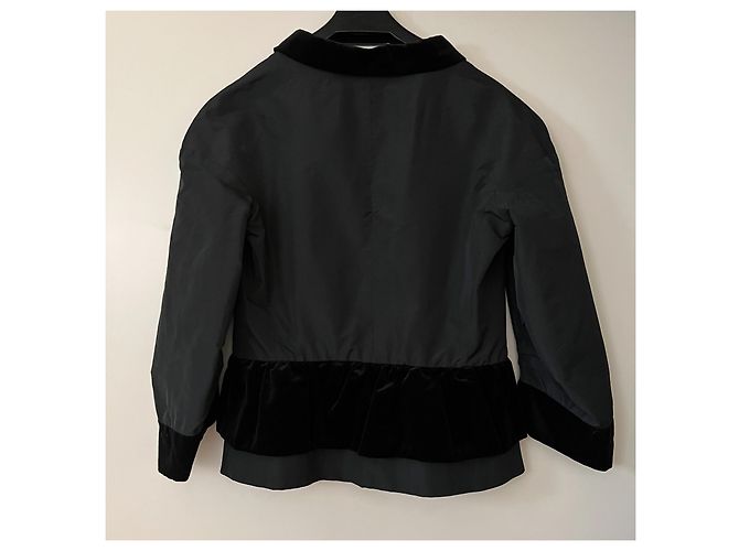 Dolce & Gabbana Jacke Schwarz aus Polyester Größe 46 - Ansicht 17