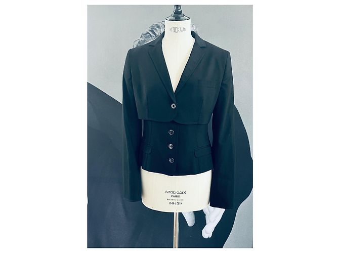 Dolce & Gabbana Wollblazer Schwarz - Ansicht 2