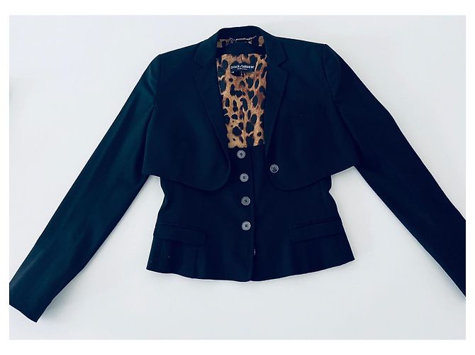 Dolce & Gabbana Wollblazer Schwarz - Ansicht 3