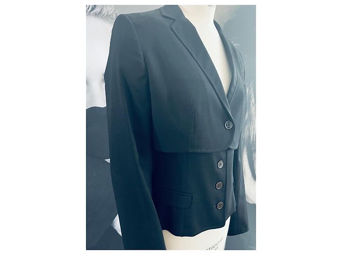 Dolce & Gabbana Wollblazer Schwarz - Ansicht 4