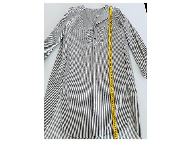 Vestido Strenesse de algodón crema - vista 13